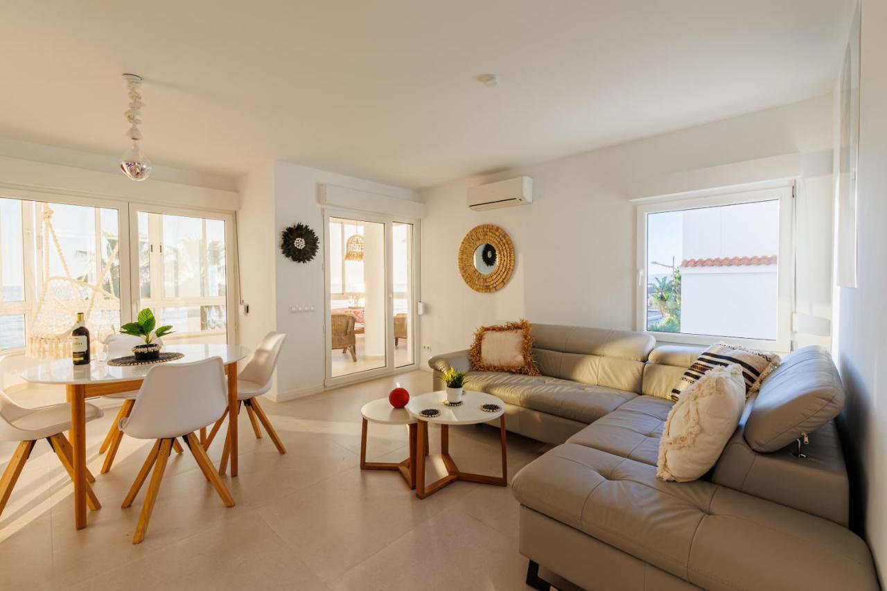 Laguna Beach Wohnung Mit Freiem Meerblick Torrox Dış mekan fotoğraf