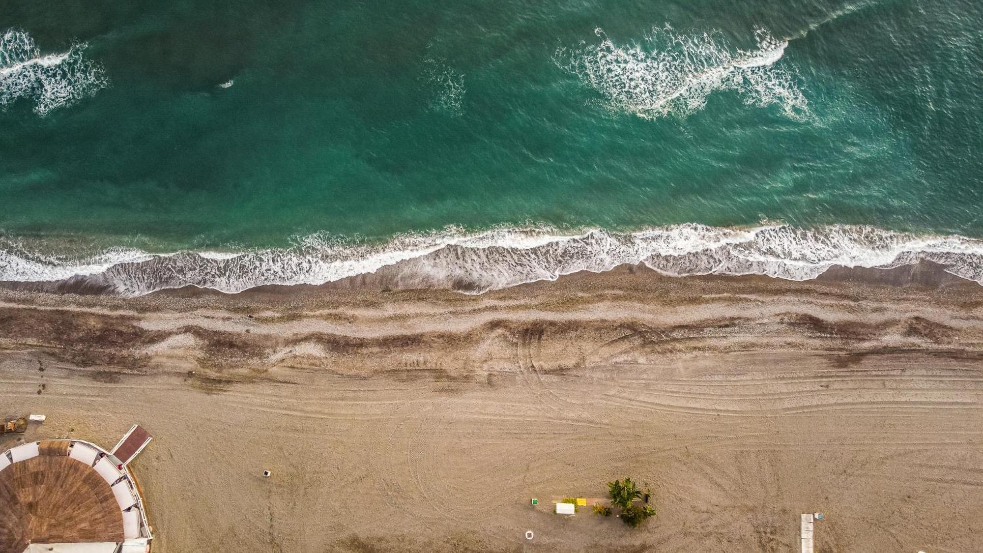 Laguna Beach Wohnung Mit Freiem Meerblick Torrox Dış mekan fotoğraf